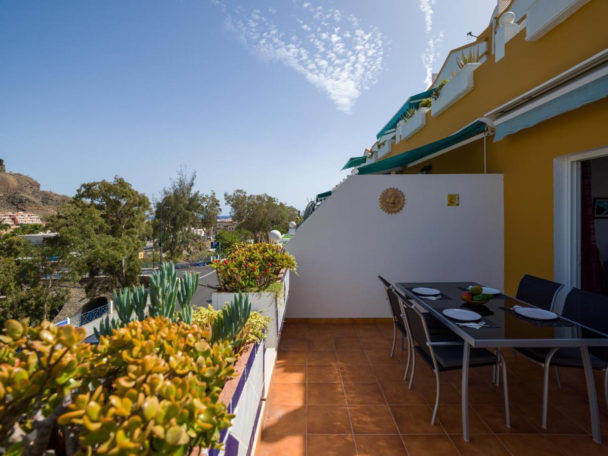 Amarre Pool Apartment Puerto De Mogan Exterior foto