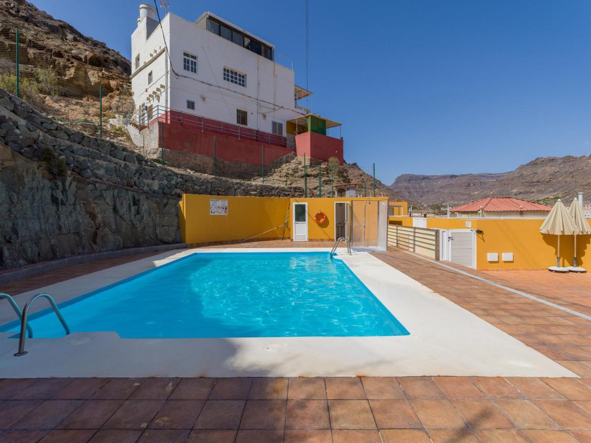 Amarre Pool Apartment Puerto De Mogan Exterior foto